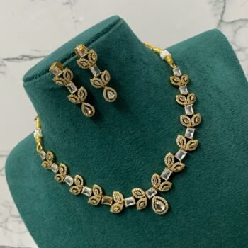 A.D Stone Necklace Set (CR105)