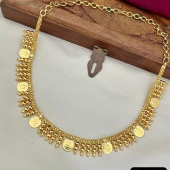 Gold plated-necklace (d15)