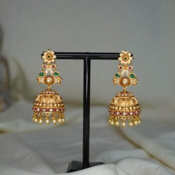 Temple jhumka (PC08)