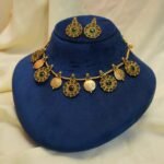 Antique coin necklace set