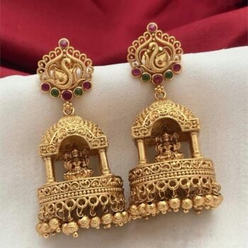 Temple Lakshmi Jhumka ( D17 )
