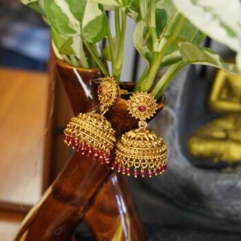 Antique Finish jhumka ( CPJ35 )